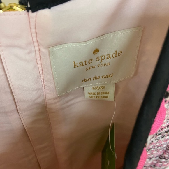 Girl’s Kate Spade Tweed Dress - Picture 5 of 6